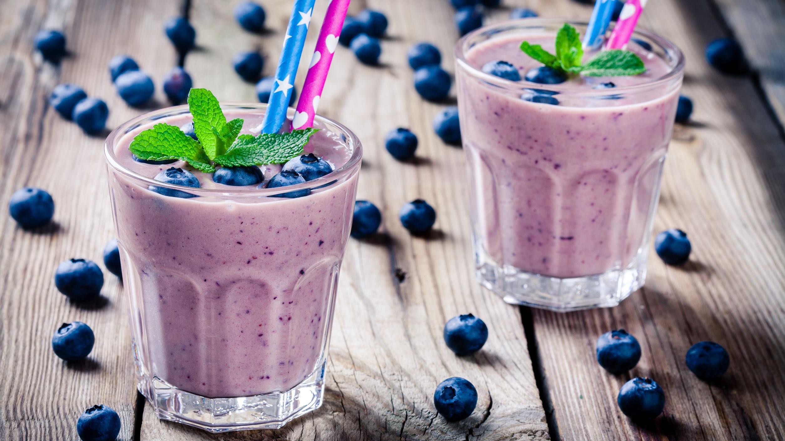 Blueberry Protein Smoothie Atkins Low Carb Diet